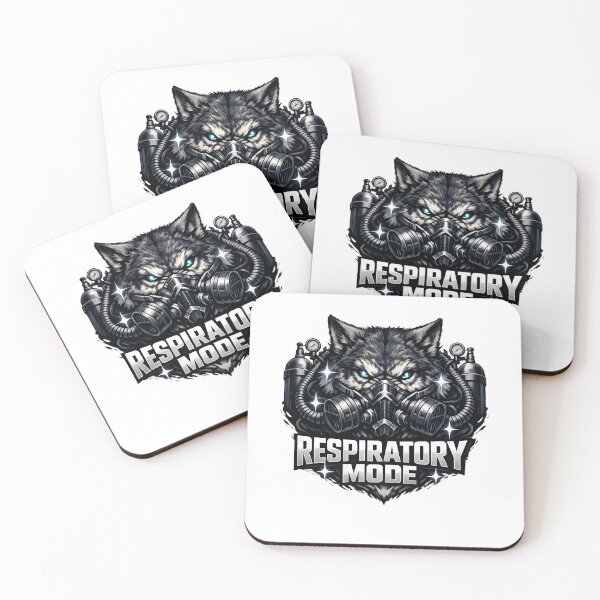 Item preview, Respiratory Mode RT Respiratory Therapist Wolf Oxygen Mask ICU Medical Gift designed and sold by ClinicalHubs.