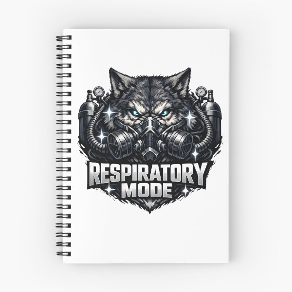 Item preview, Respiratory Mode RT Respiratory Therapist Wolf Oxygen Mask ICU Medical Gift designed and sold by ClinicalHubs.