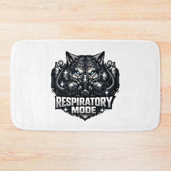 Item preview, Respiratory Mode RT Respiratory Therapist Wolf Oxygen Mask ICU Medical Gift designed and sold by ClinicalHubs.