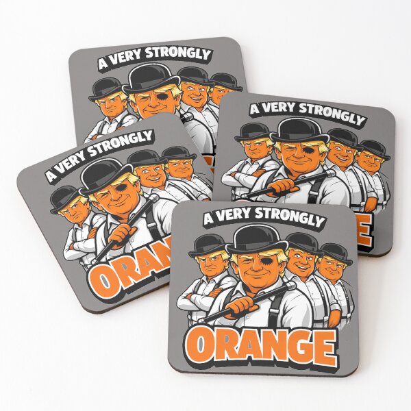 Item preview, A Very Strongly Orange – Trump Cartoon Parody, Political Humor, Satire, Funny Gift designed and sold by JVDesignsShop.