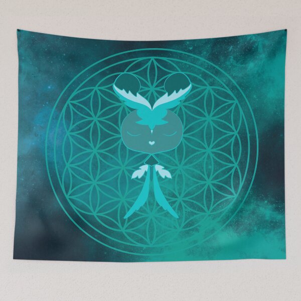 Item preview, The fairy Ortia and her Flower of Life designed and sold by Herami.