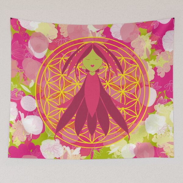 Item preview, The fairy Lirandra and her Flower of Life designed and sold by Herami.