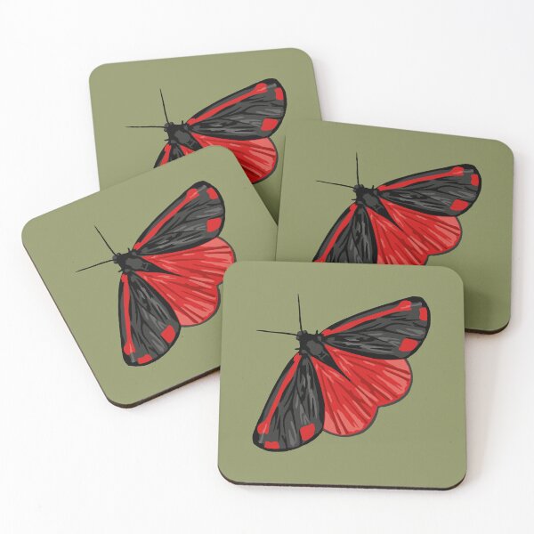 Item preview, Cinnabar Moth designed and sold by GeoCreate.
