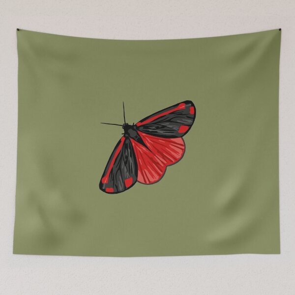 Item preview, Cinnabar Moth designed and sold by GeoCreate.