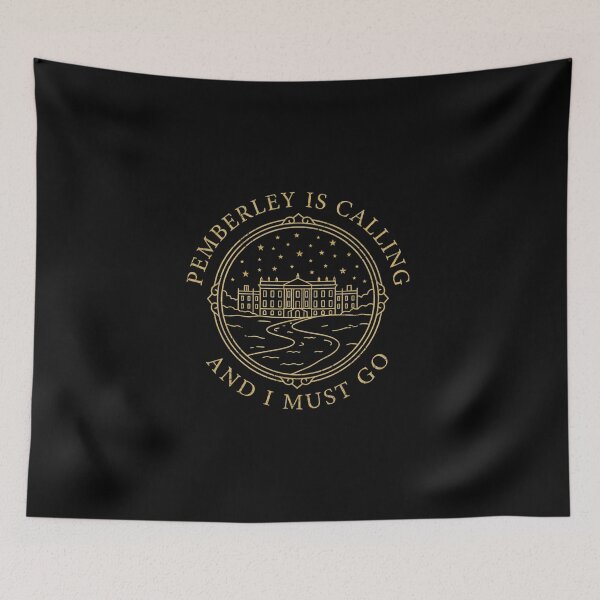 Item preview, Pemberley Is Calling And I Must Go Pride And Prejudice Romance designed and sold by Fenay Designs.