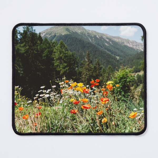 Item preview, Alpine Summer Garden – Wildflowers in the Swiss Alps designed and sold by Tomas Hudolin.
