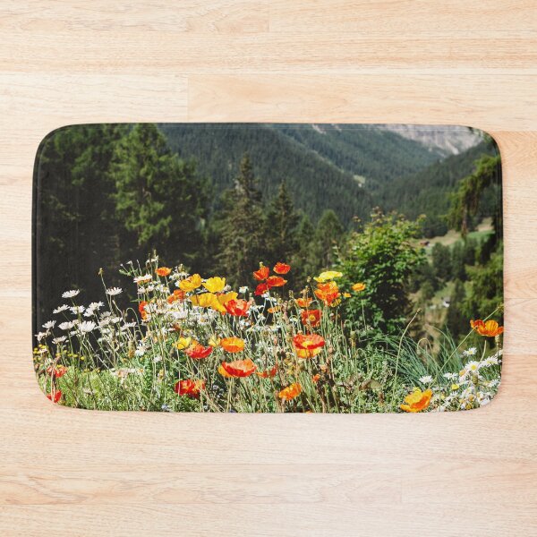 Item preview, Alpine Summer Garden – Wildflowers in the Swiss Alps designed and sold by Tomas Hudolin.