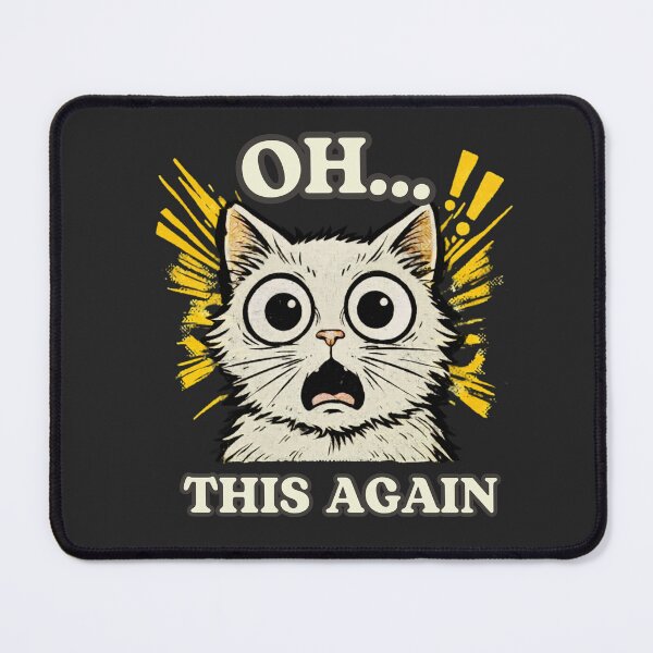 Item preview, Shocked Cat Reaction Design designed and sold by AdicretorDesign.