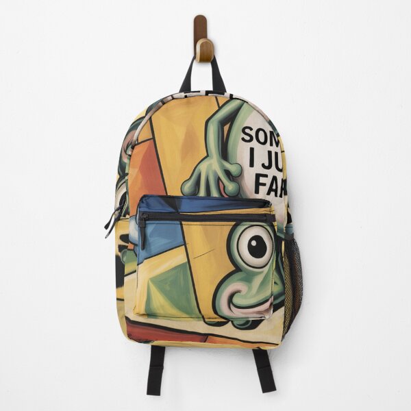 Item preview, Cubist Frog with Flat Feet and Gas Cloud designed and sold by Bloomkept.