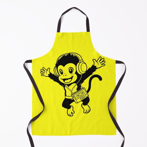 Item preview, Happy DJ Monkey – Retro Beats & Good Vibes designed and sold by mirojurin by AXXISS .