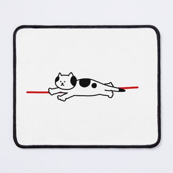 Item preview, a Cat on the red line designed and sold by superbaechoo.