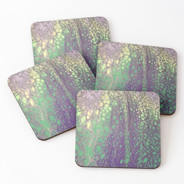 Item preview, Colourful purple and green Pouring designed and sold by Lioness.Pictures.