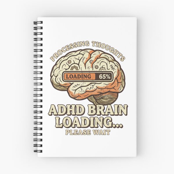 Item preview, Processing Thoughts ADHD Brain Loading  designed and sold by urbinet.