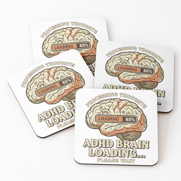 Item preview, Processing Thoughts ADHD Brain Loading  designed and sold by urbinet.