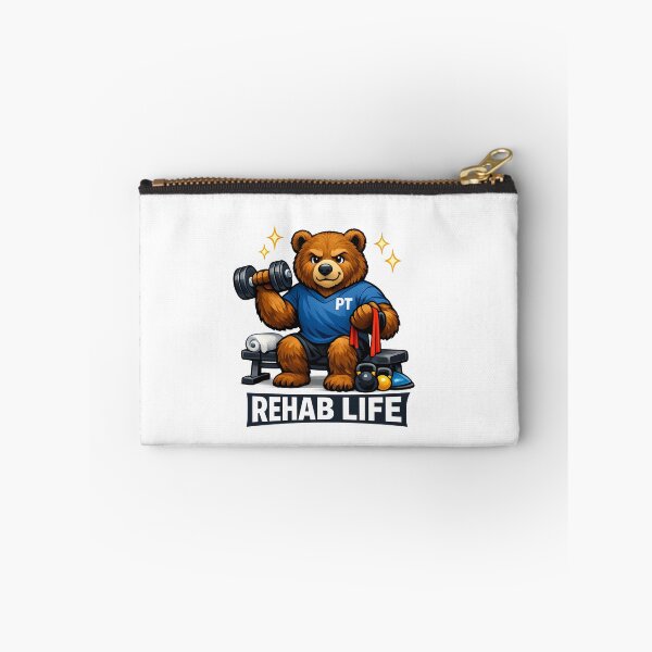 Item preview, Rehab Life Physical Therapist Bear PT Workout Recovery Strength Therapy Design designed and sold by ClinicalHubs.
