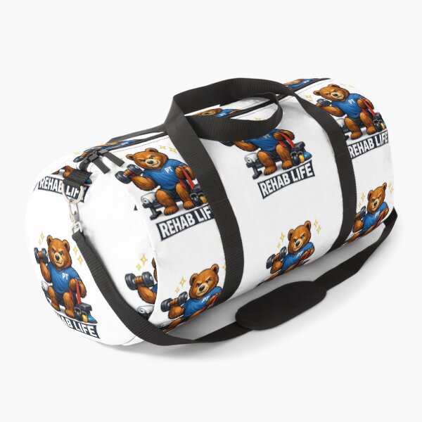 Item preview, Rehab Life Physical Therapist Bear PT Workout Recovery Strength Therapy Design designed and sold by ClinicalHubs.