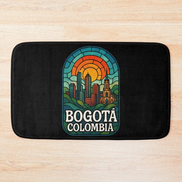 Item preview, Bogotá Colombia Stained Glass Travel designed and sold by TomFrontierArt.