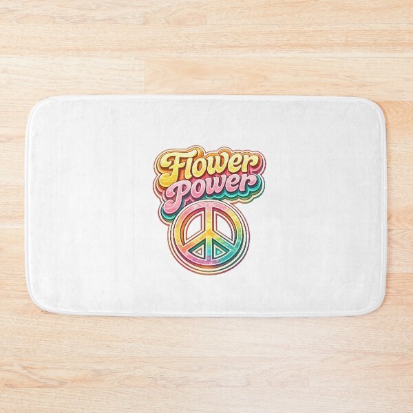 Item preview, Flower Power Retro Groovy Typography Design designed and sold by Wolf Creator.