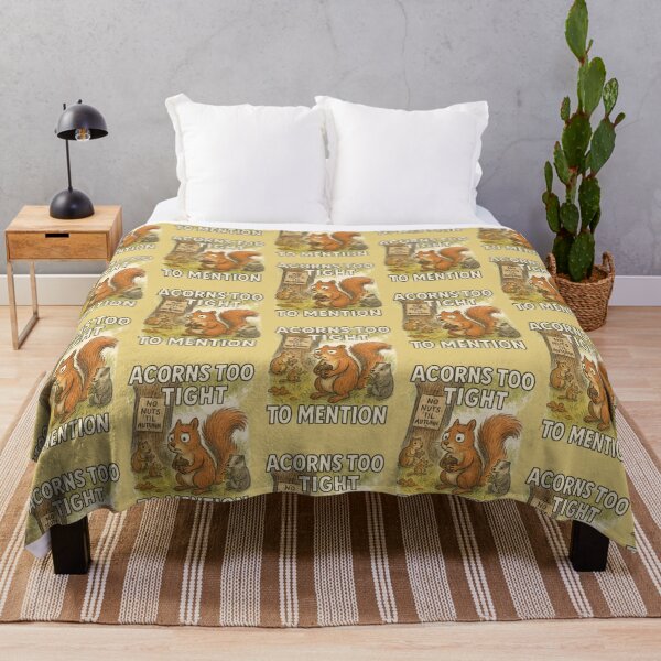 Item preview, Acorns Too Tight to Mention: Funny Squirrel Design designed and sold by ChirpInc.