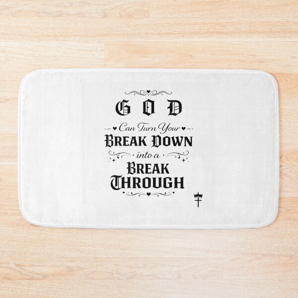Item preview, god can turn your breakdown into a break through designed and sold by ocd_Jessica.