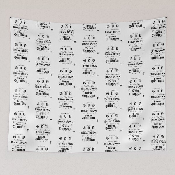 Item preview, god can turn your breakdown into a break through designed and sold by ocd_Jessica.