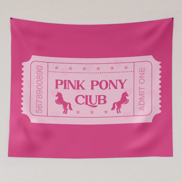 Item preview, Pink Pony Club Ticket.  designed and sold by CoCoArt-Ua.
