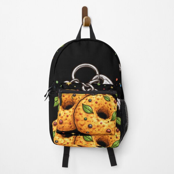 Item preview, Fun Street Food Art – Vada Keychain Illustration designed and sold by LineLoo.
