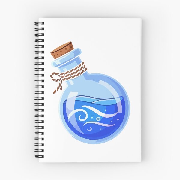 Item preview, Magic Potion Bottle Blue designed and sold by Aminesnip.