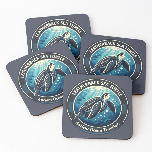 Item preview, Ancient Ocean Voyager Leatherback Turtle designed and sold by WildlifeInc.