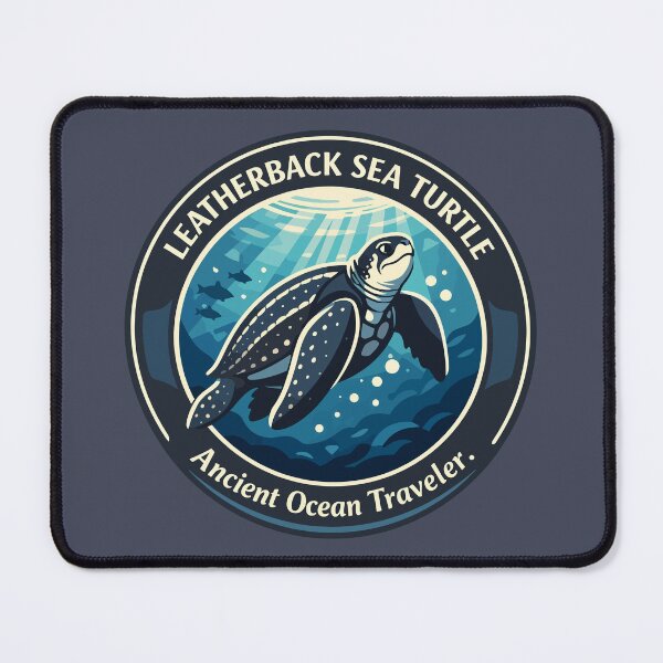 Item preview, Ancient Ocean Voyager Leatherback Turtle designed and sold by WildlifeInc.