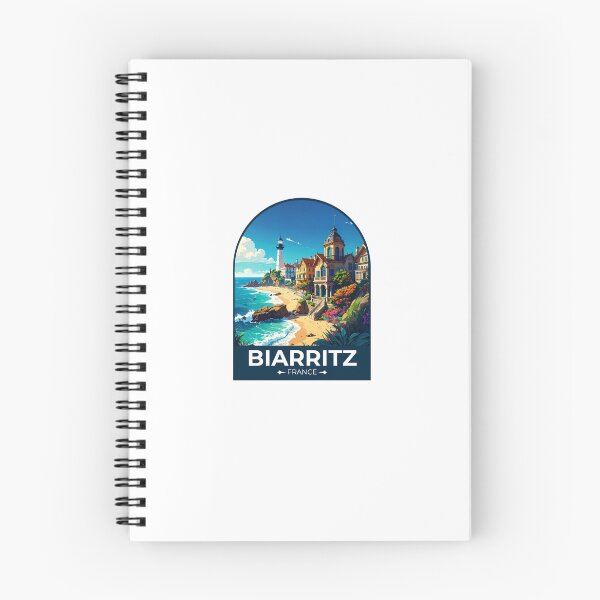Item preview, Biarritz France Sticker designed and sold by TulipaGraphics.