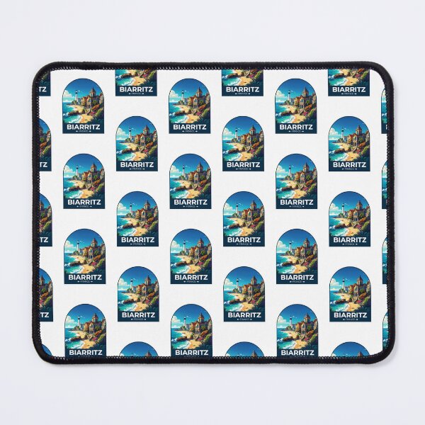 Item preview, Biarritz France Sticker designed and sold by TulipaGraphics.