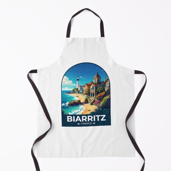 Item preview, Biarritz France Sticker designed and sold by TulipaGraphics.