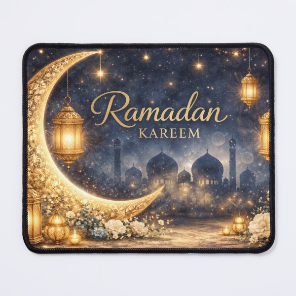 Item preview, Ramadan Kareem Crescent Moon and Lantern Design designed and sold by CLOUTKULT.