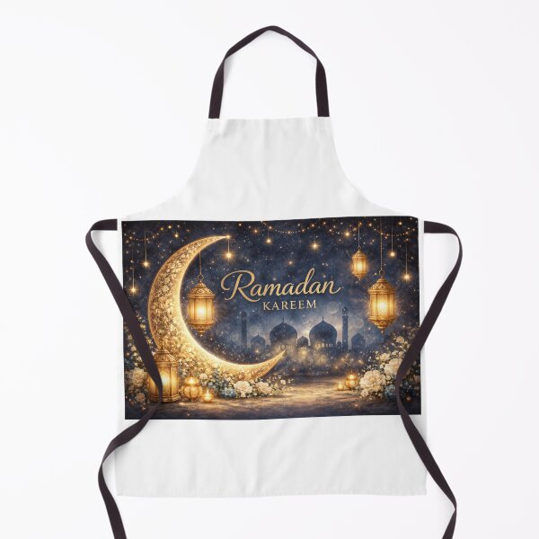 Item preview, Ramadan Kareem Crescent Moon and Lantern Design designed and sold by CLOUTKULT.