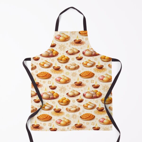 Item preview, Radiant Festival of Lights: Premium Indian Sweet Treat Seamless Art designed and sold by OpenDreamArts.