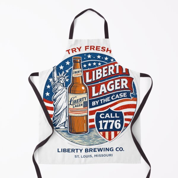 Artikelvorschau, Liberty Lager Bier T-Shirt entworfen und verkauft von Matinez Pink.