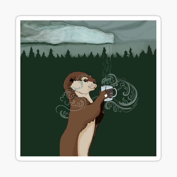 Artikel-Vorschau von Otter Tea Wetter, designt und verkauft von Casey Wilkinson.