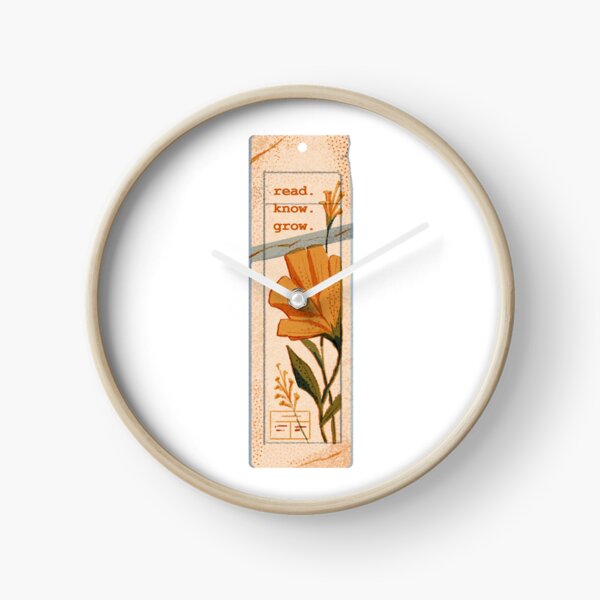 Item preview, Flowers Bookmark | Bookish Bookmarks | read, know, grow designed and sold by Nyxander's Bookish Catalogue.