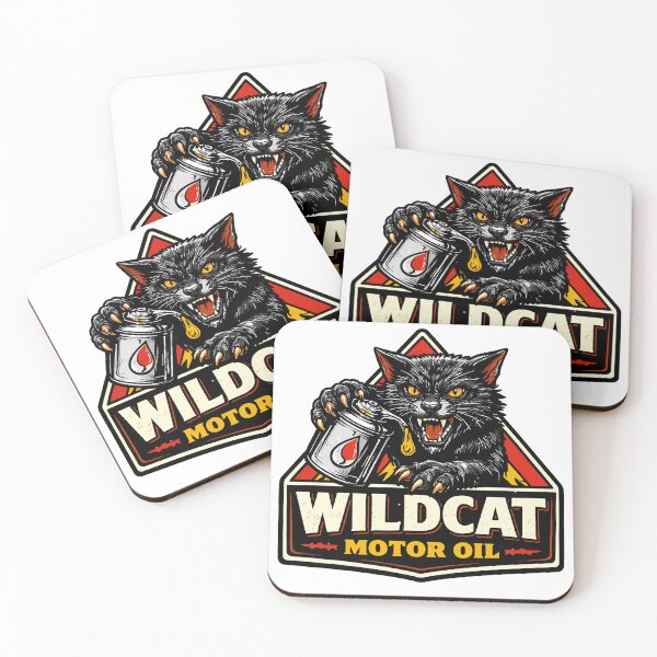Item preview, Wildcat Motor Oil T-Shirt designed and sold by Matinez Pink.