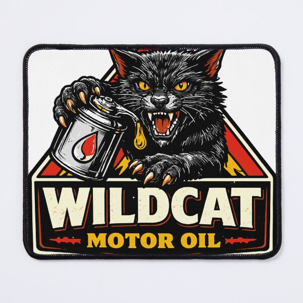Item preview, Wildcat Motor Oil T-Shirt designed and sold by Matinez Pink.