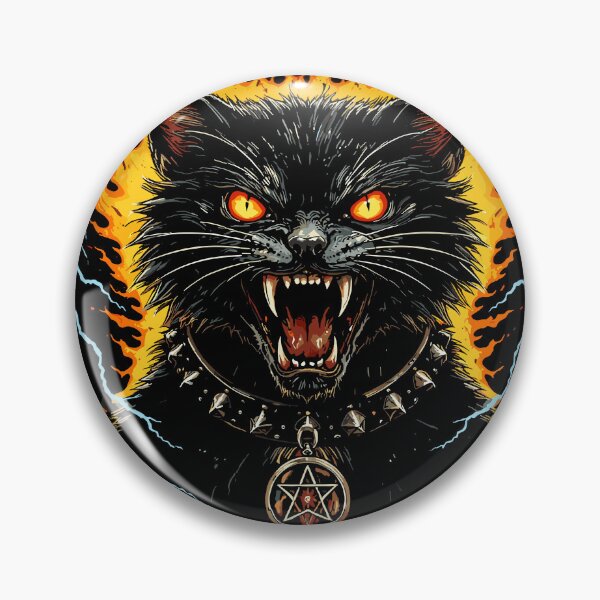 Item preview, Hellcat Heavy Metal T-Shirt designed and sold by Matinez Pink.