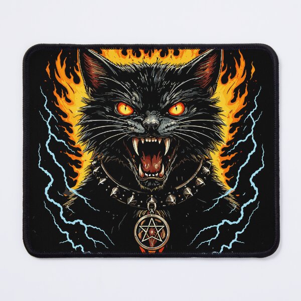 Item preview, Hellcat Heavy Metal T-Shirt designed and sold by Matinez Pink.