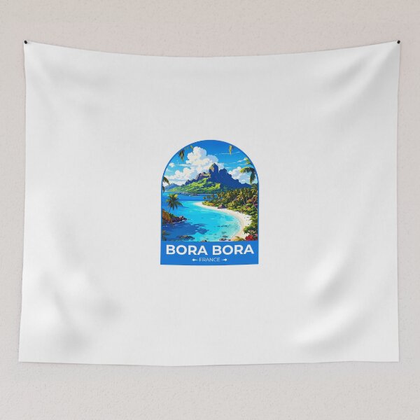 Item preview, Bora Bora French Polynesia designed and sold by TulipaGraphics.