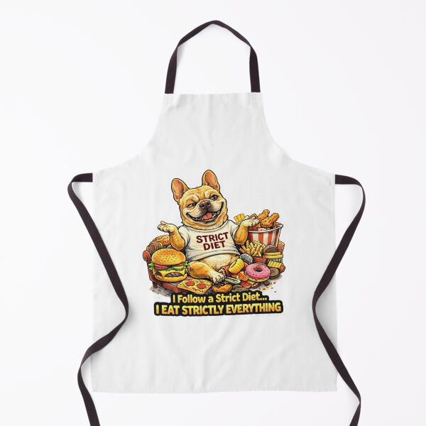 Item preview, I Follow a Strict Diet Funny French Bulldog Gift designed and sold by Gentlestate.