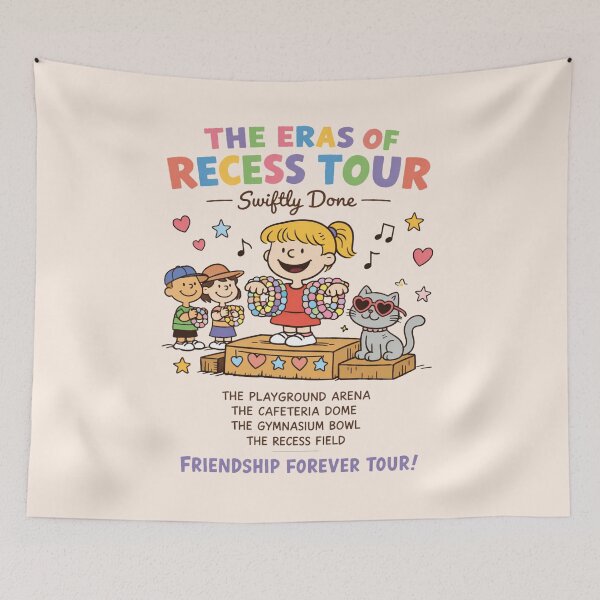 Item preview, Swiftly Done - TheEras of Recess Tour Parody Design designed and sold by VoglR.