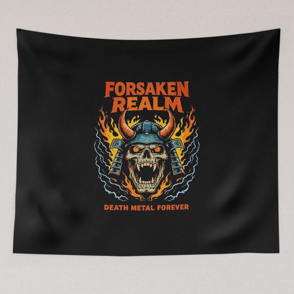 Item preview, Forsaken Realm Death Metal T-Shirt designed and sold by Matinez Pink.