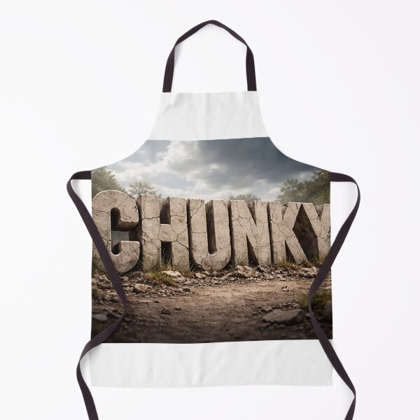 Item preview, Chunky Typography Stone Text Design – Bold 3D Rugged Style designed and sold by GarnerSupplyCo.