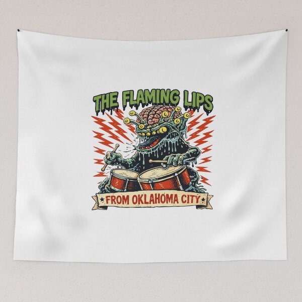 Item preview, The Flaming Lips Drummer T-Shirt designed and sold by Matinez Pink.