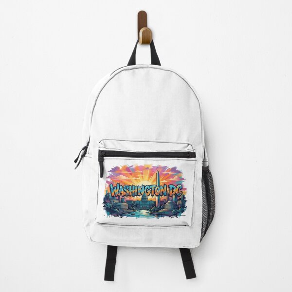 Item preview, Washington DC Graffiti Street Art Colorful Skyline designed and sold by Fenay Designs.